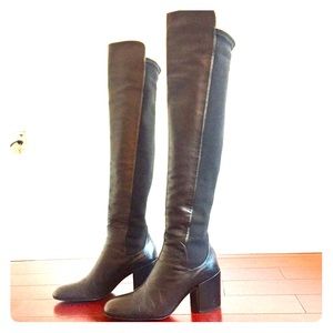 Stuart Weitzman 5050 Block Napa OTK Boot